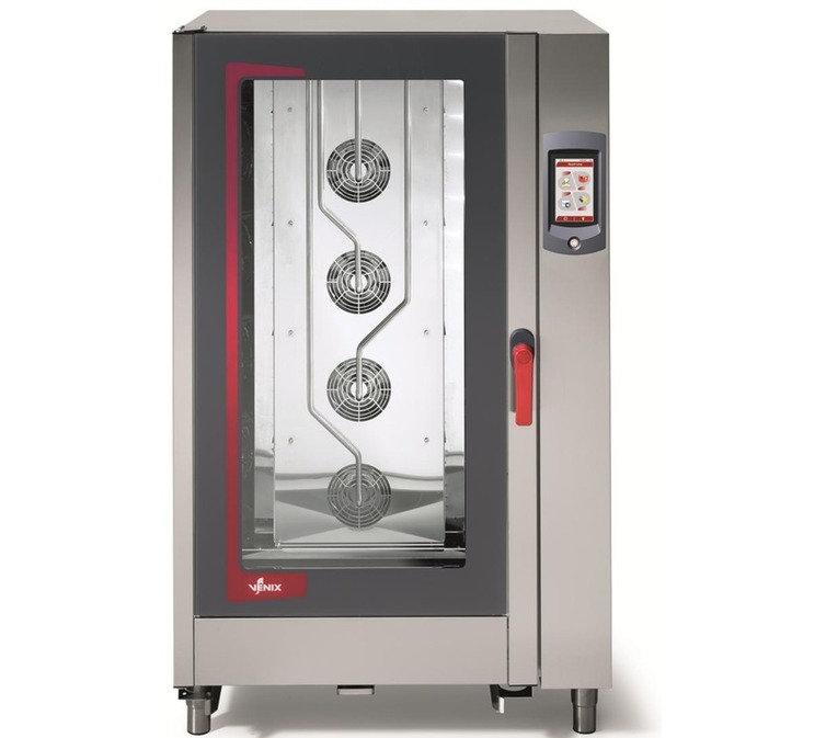 SM20TC SAN MARCO Electric Combi Steam Oven with Trolley - 20 GN 1/1
