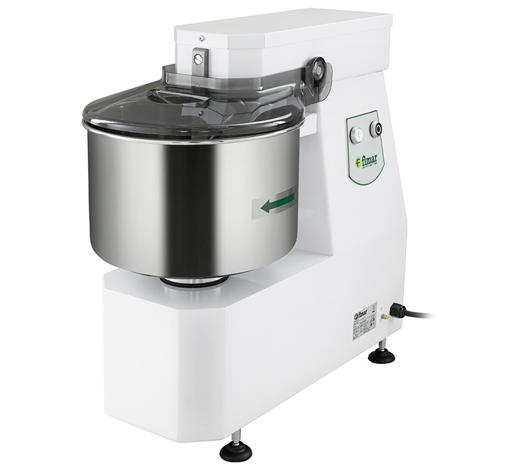 18/SN0 - Spiral Mixer - 22L fixed Bowl - 18KG - single Phase
